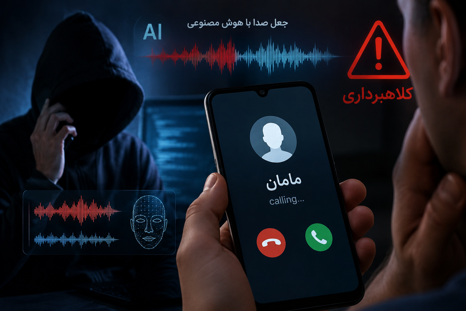 ببینید | هشدار پلیس فتا درباره کلاهبرداری با جعل صدای آشنایان با هوش مصنوعی