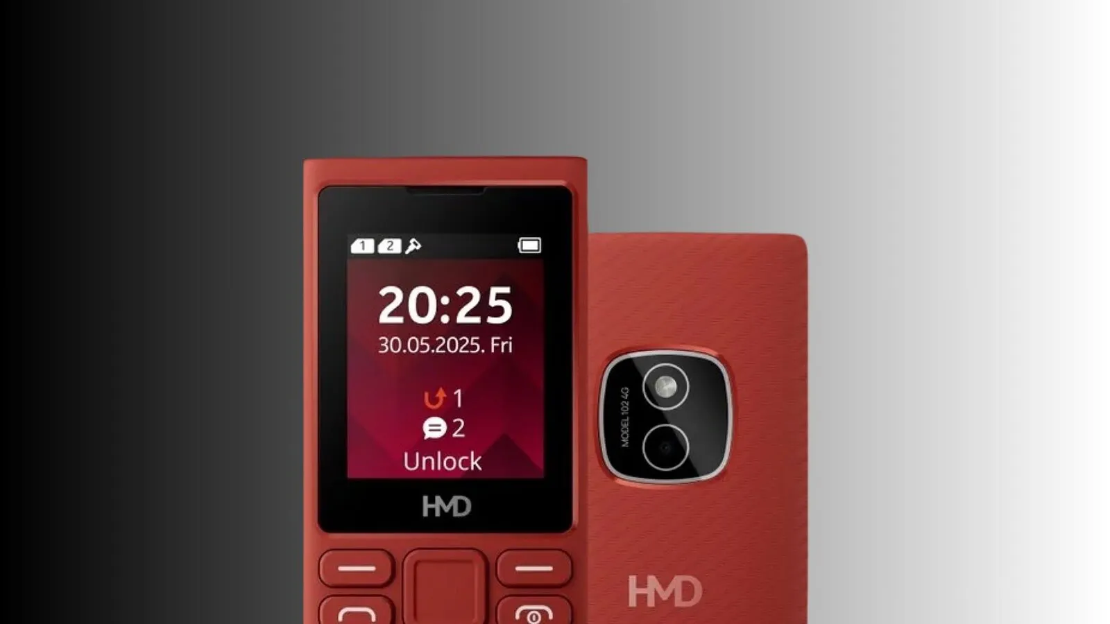 مشخصات HMD 102 4G Pro فاش شد: یک گوشی ساده با باتری ۱۲۰۰ میلی‌آمپری