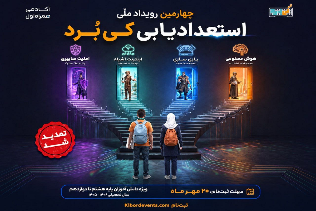 یک میلیارد تومان جایزه در چهارمین دوره «کی‌بُرد» برای نوجوانان