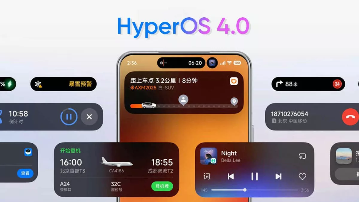 شیائومی انتشار نسخه بتای HyperOS 4 را برای نخستین گروه از گوشی‌های خود آغاز کرد