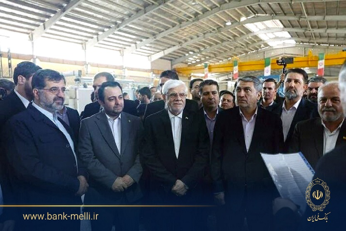 واحد بزرگ ریسندگی قم با سرمایه‌گذاری ۴ همتی بانک ملی افتتاح شد