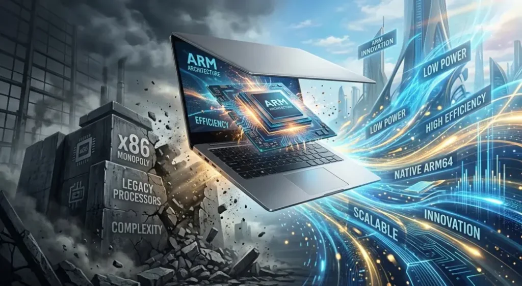 داستان پردازنده های ARM ( ای آر ام) در اولترابوک‌ها و پایان انحصار اینتل