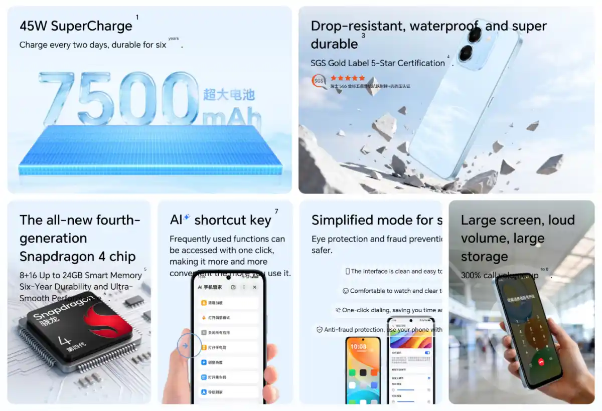 گوشی اقتصادی آنر Play 11T با تراشه اسنپدراگون و باتری 7500mAh معرفی شد