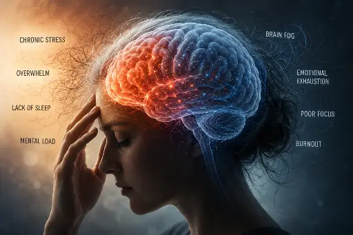 فرسودگی شغلی و استرس این تغییرات را مغز شما ایجاد می‌کنند