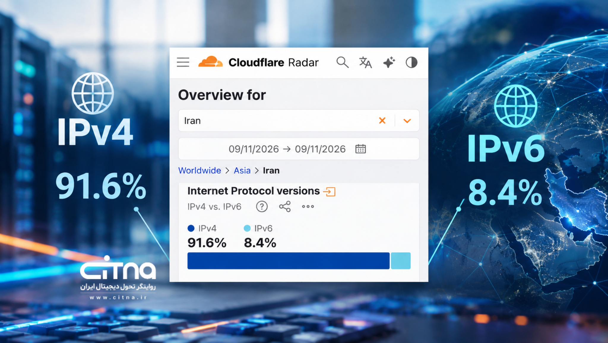 تعیین تکلیف قانونی محدودیت‌های IPv6؛ مطالبه‌ای جدی برای شبکه اینترنت کشور