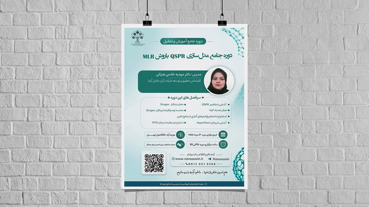 برگزاری پنجمین مدرسه تابستانه نانوفناوری ایران با آموزش مدل‌سازی QSPR