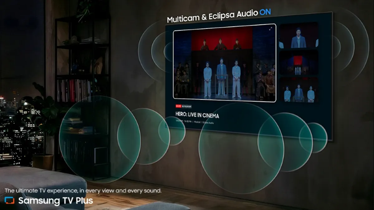 سامسونگ جزئیات فناوری Eclipsa Audio را شرح داد؛ رقیب متن‌باز Dolby Atmos برای صدای فراگیر
