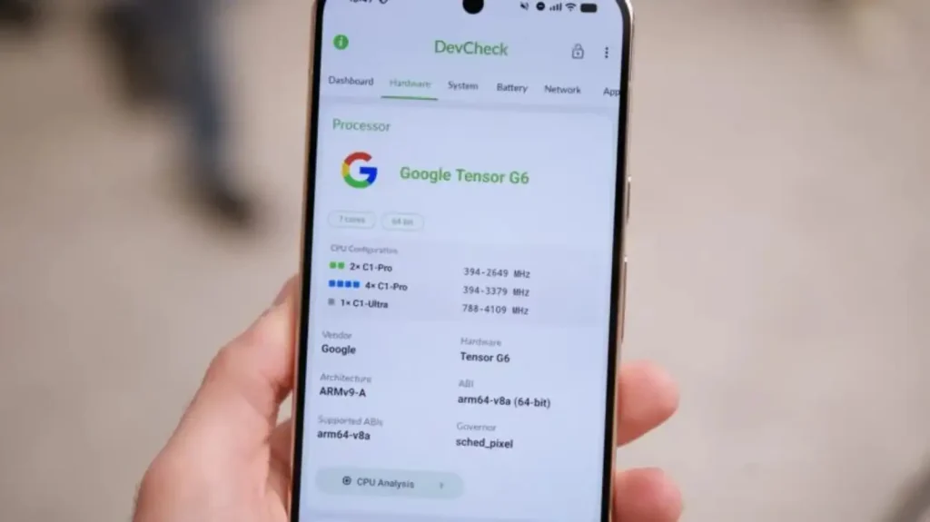 گوگل تراشه Tensor G6 را معرفی کرد؛ فیلم‌برداری پرتره 4K و هوش مصنوعی سریع‌تر