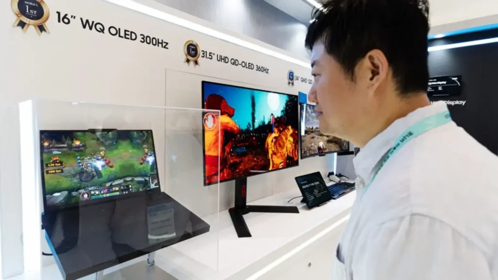 سامسونگ اولین نمایشگر OLED لپ‌تاپ با نرخ نوسازی ۳۰۰ هرتز را معرفی کرد