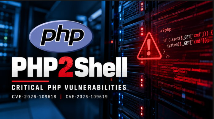آسیب‌پذیری‌های بحرانی PHP2Shell در PHP