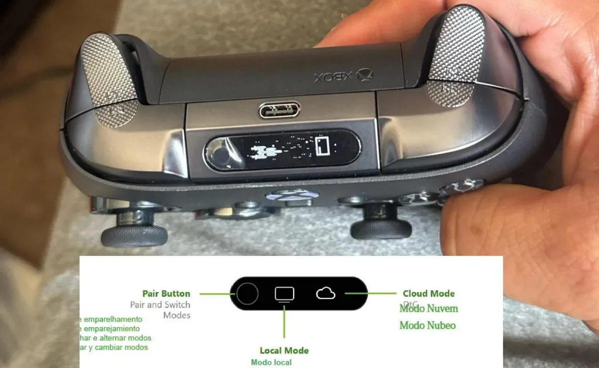 تصاویر کنترلر Xbox Elite Series 3 با نمایشگر داخلی فاش شد
