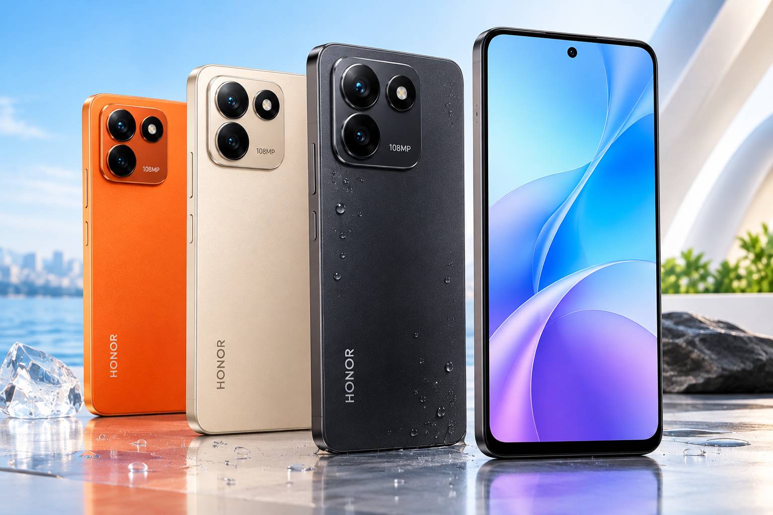 آنر X8e 4G با باتری ۷۷۰۰ و گواهی IP69K معرفی شد