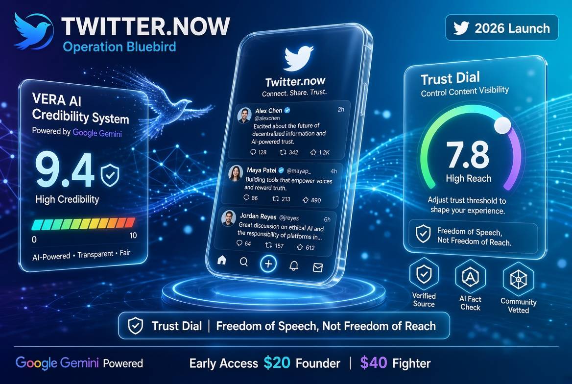 Twitter.now با ساختار جدید راه‌اندازی شد؛ دعوای حقوقی با ایلان ماسک در جریان است