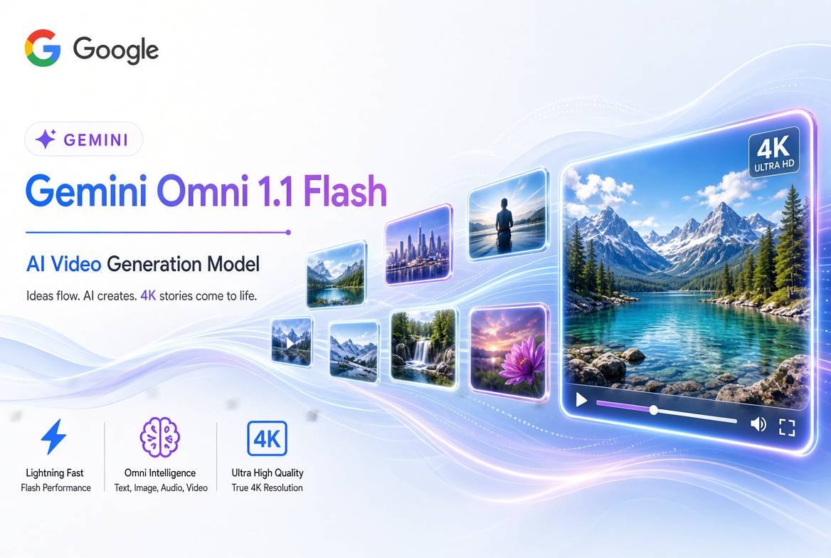 گوگل از مدل ویدیوساز Gemini Omni ۱.۱ Flash رونمایی کرد