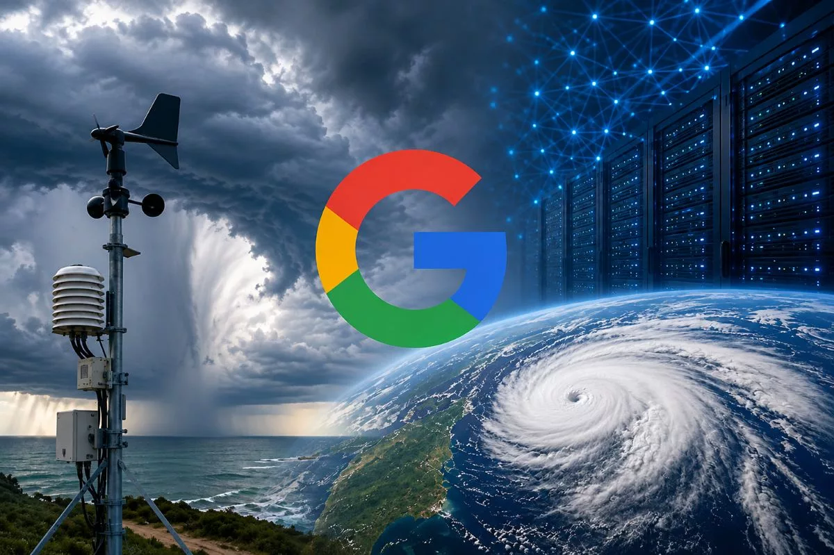 تحولی در پیش‌بینی توفندها؛ گوگل مدل جدید WeatherNext را برای تحلیل آب‌وهوا معرفی کرد