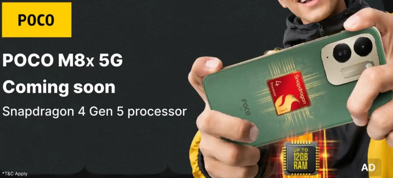 قیمت و مشخصات پوکو M8x 5G فاش شد: تراشه اسنپدراگون و باتری پرظرفیت
