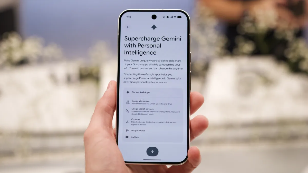 هوش مصنوعی Gemini Intelligence در سری پیکسل ۱۱ گوگل حالا کارهای روزمره را هم انجام می‌دهد