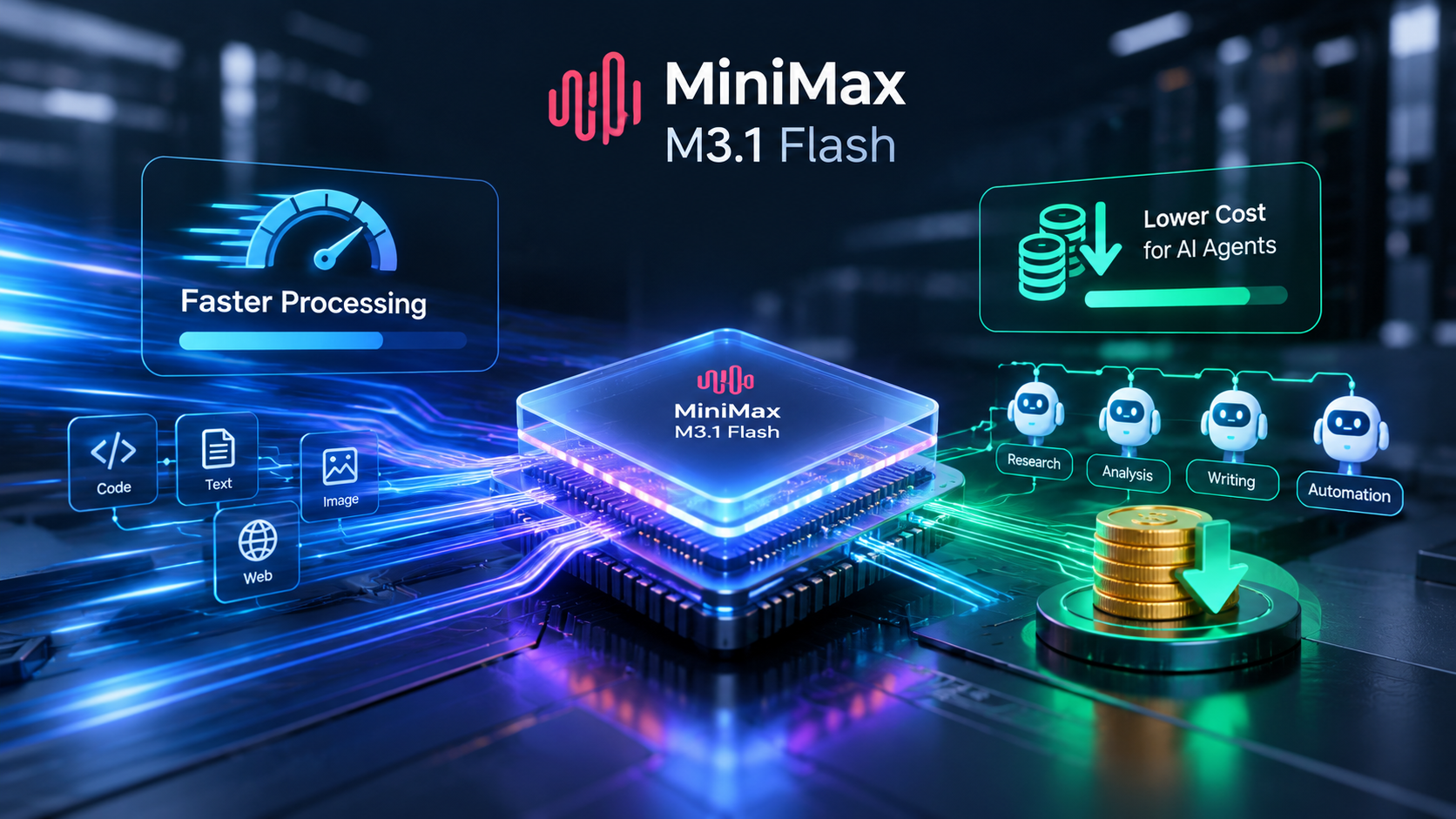 MiniMax M3.1 Flash معرفی شد؛ مدل چینی که روی سرعت و هزینه کمتر تمرکز دارد