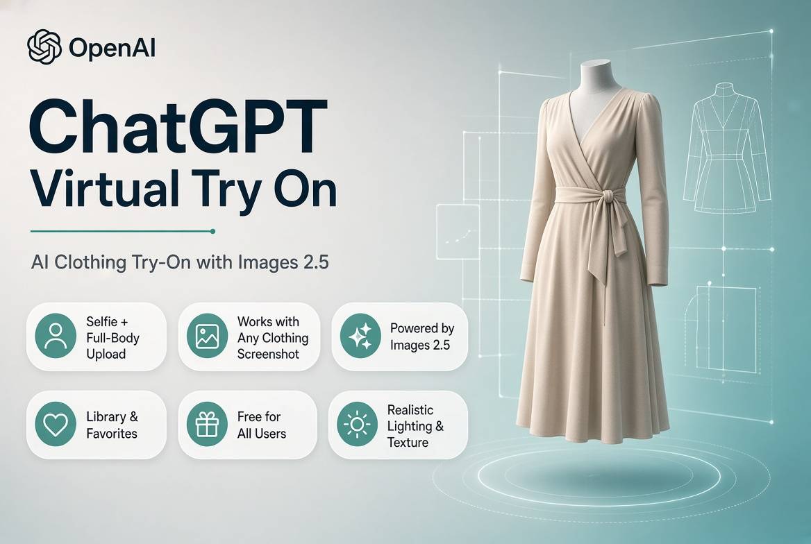 ChatGPT حالا لباس‌ها را روی تن شما پرو می‌کند؛ رونمایی از Virtual Try On