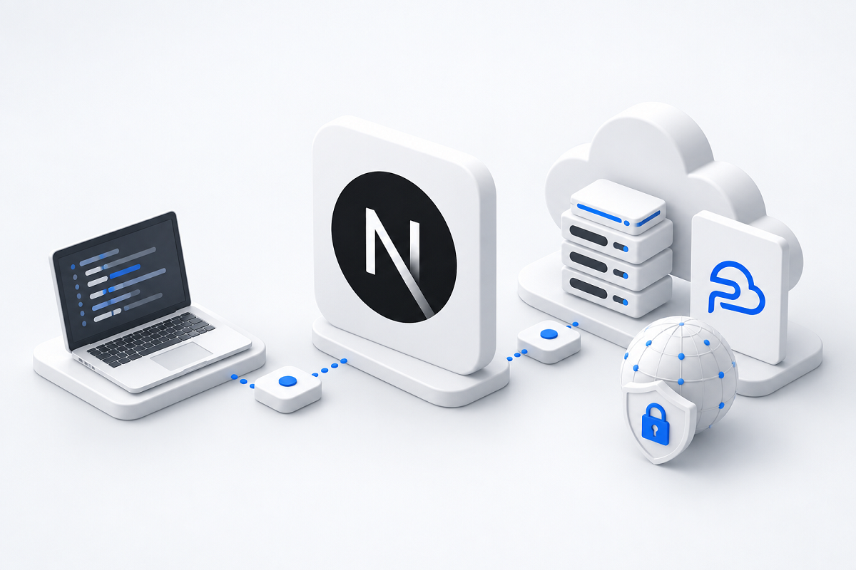 هاست Next.js؛ از اجرای محلی تا یک اپلیکیشن آنلاین