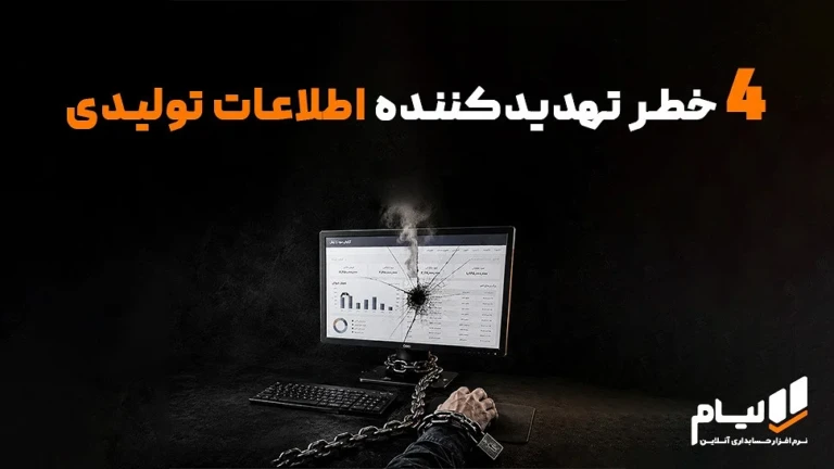 4 خطر تهدیدکننده اطلاعات تولیدی (اطلاعات مالی و حسابداری)