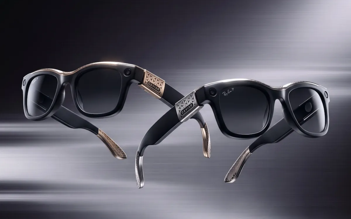 کاویار نسخه لوکس عینک هوشمند Ray-Ban با تم Odyssey را معرفی کرد؛ طلا، نقره و چرم کروکودیل با قیمت تا ۶۸۴۰ دلار