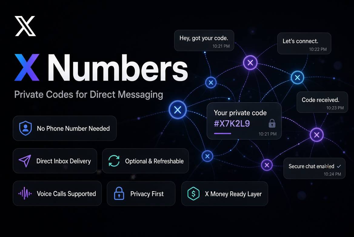 ایکس با «شماره‌های موقت» به جنگ واتساپ می‌رود؛ X Numbers رونمایی شد