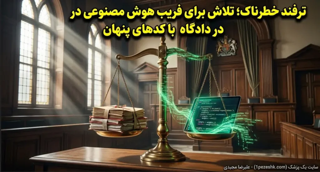 فریب هوش مصنوعی دادگاه با پرامپت های مخفی در لایحه دفاعی