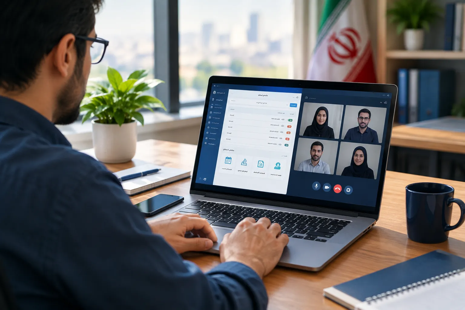 سامانه جامع دورکاری کارکنان دولت در سازمان فناوری اطلاعات ایران پایلوت شد
