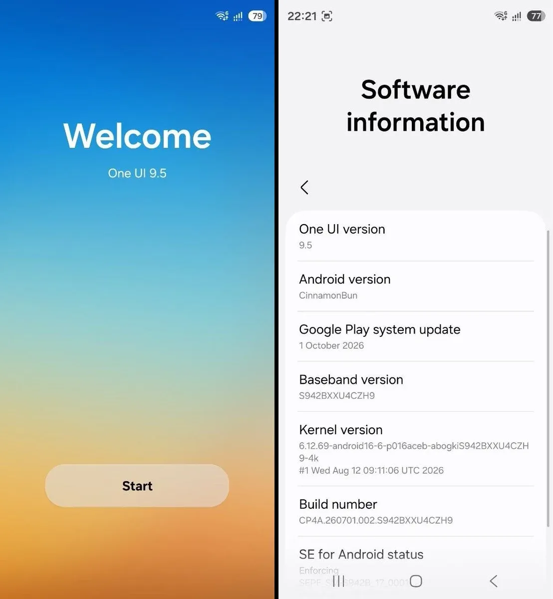 آپدیت One UI 9.5 روی یک مدل گلکسی S26 دیده شد