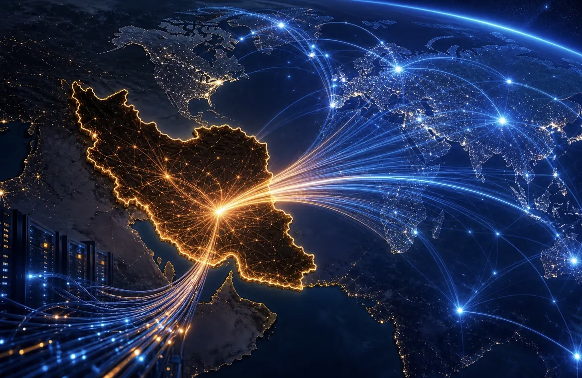 اختلال در چند مسیر اینترنت ایران